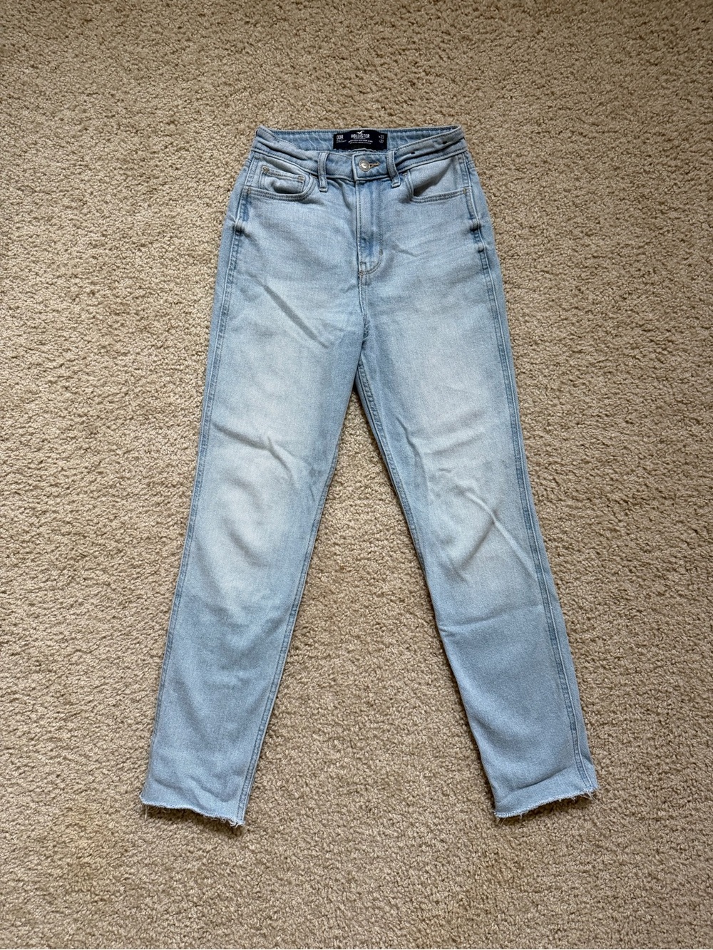 Light Wash Ultra High-Rise Mom Jeans